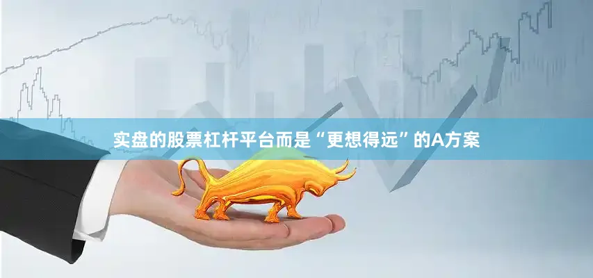 实盘的股票杠杆平台而是“更想得远”的A方案